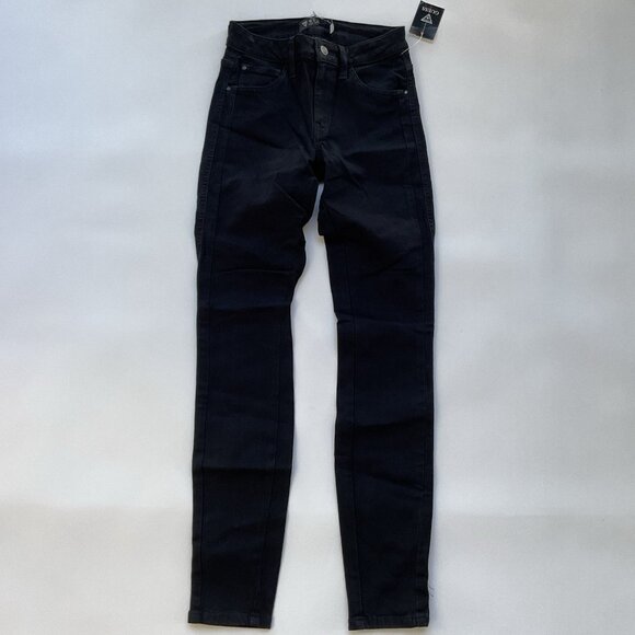 Guess Women’s Skinny Black Jeans Super Slim Fit Size 24 - Picture 2 of 11